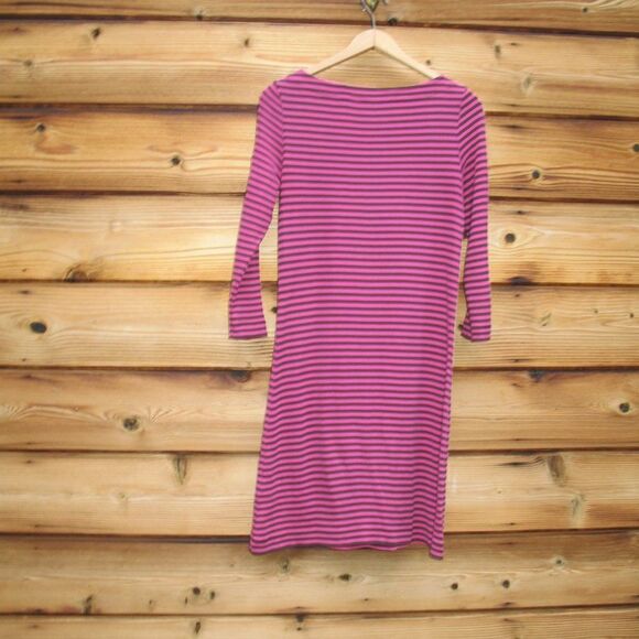 Tory Burch Striped Logo Dress - Picture 6 of 9